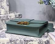 Dior Montaigne Bag 24 Lambskin Mallard Green - 2