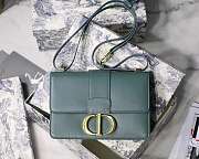 Dior Montaigne Bag 24 Lambskin Mallard Green - 4
