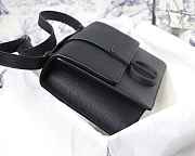 Dior Montaigne Bag 24 Calfskin Full Black - 5