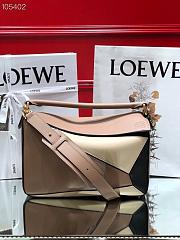 Loewe Puzzle 28 Shoulder Bag Pink 8414 - 1