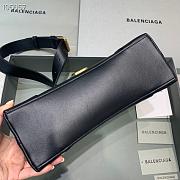 Balenciaga Hourglass 29 Shoulder Bag Black Gold Buckle - 3