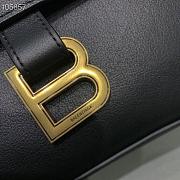 Balenciaga Hourglass 29 Shoulder Bag Black Gold Buckle - 5