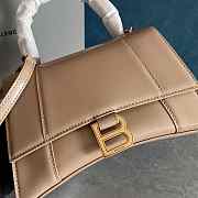 Balenciaga hourglass 8895 beige leather 23cm - 2