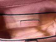 Dior Saddle 19.5 Grain Leather Pink M0447 - 6