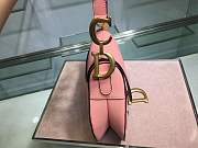 Dior Saddle 25.5 Grain Leather Pink M0447 - 2