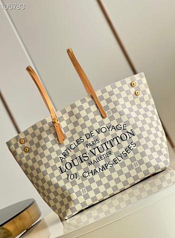 Louis Vuitton Neverful 31 Creme Damier N41375 
