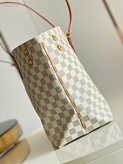 Louis Vuitton Neverful 31 Creme Damier N41375  - 4