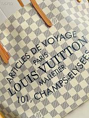 Louis Vuitton Neverful 31 Creme Damier N41375  - 6