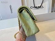 Chanel Flapbag Green 25 Medium AS0874 - 5