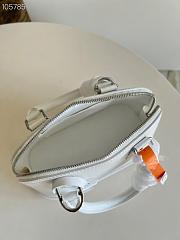 Louis Vuitton Alma BB Epi Leather 23.5 White M57341 - 2