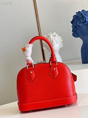 Louis Vuitton Alma BB Epi Leather 23.5 Red M57341 - 6