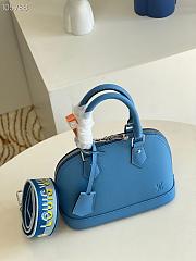 Louis Vuitton Alma BB Epi Leather 23.5 Blue M57341 - 3