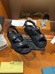 Chanel Sandal Black 8468 - 2