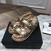 Chanel Sandal Gold 8469 - 1