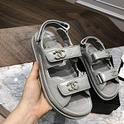 Chanel Sandal Gray 8470 - 4