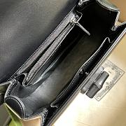 Gucci Jumbo GG bag 21 Bamboo Top Handle Black - 4