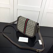 Gucci Ophidia Brown 25 Shoulder Bag 8507 - 6