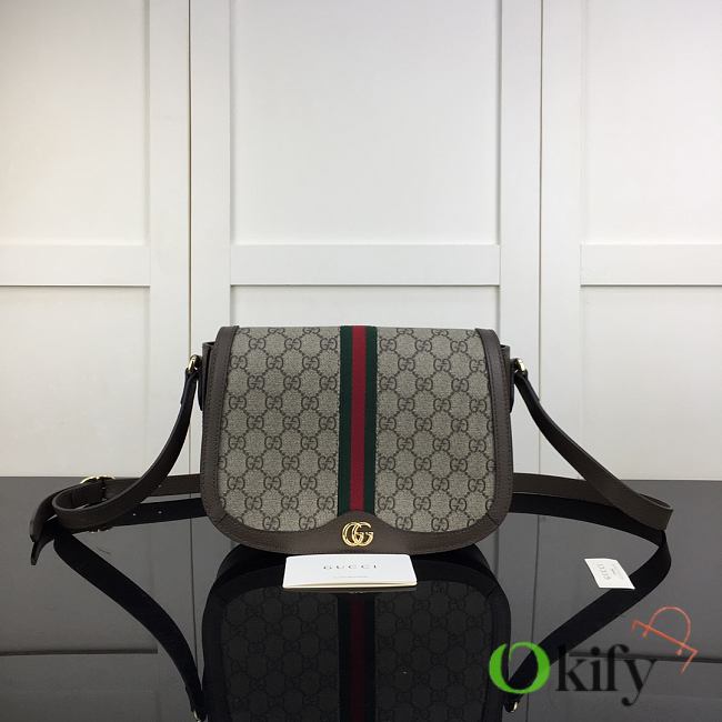 Gucci Ophidia Brown 25 Shoulder Bag 8507 - 1