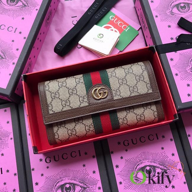 Gucci Long Wallet Ophidia 8511 - 1