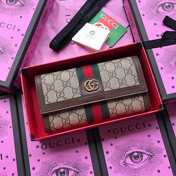 Gucci Long Wallet Ophidia 8511