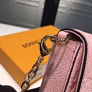 LV Pochette Felicie Pink Monogram Empreinte Leather M80482 - 5
