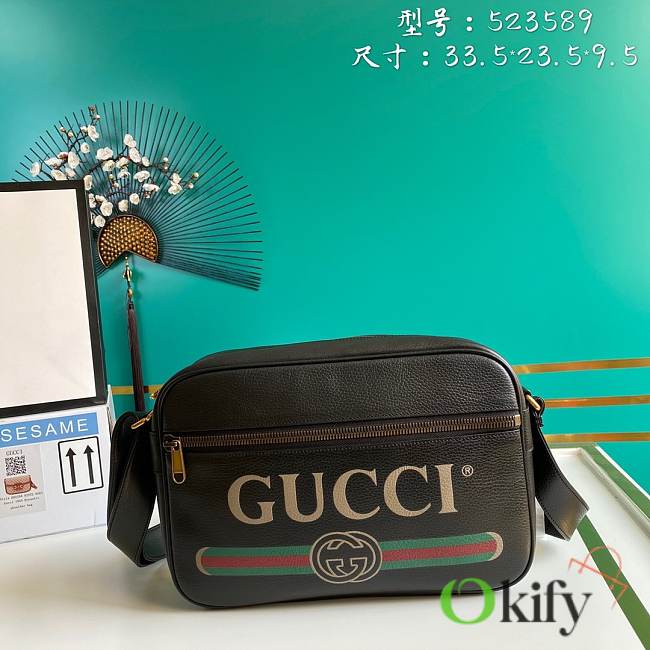Gucci Waist Bag 33.5 Black 523589 - 1
