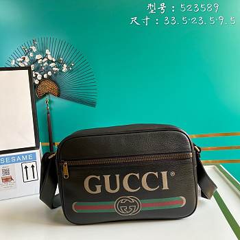 Gucci Waist Bag 33.5 Black 523589
