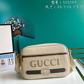Gucci Waist Bag 33.5 Beige 523589