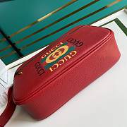Gucci Waist Bag 33.5 Red 523589 - 4