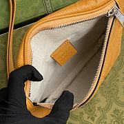 Gucci Waist Bag 23 Yellow Empreinte Leather 658582 - 3
