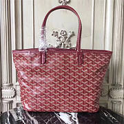 Goyard Shopping 30 Zipper Red Bag 8528 - 1