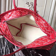 Goyard Shopping 30 Zipper Red Bag 8529 - 5