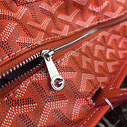 Goyard Shopping 30 Zipper Orange Bag 8530 - 4