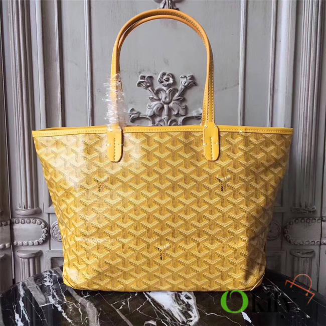 Goyard Shopping 30 Zipper Yellow Bag 8530 - 1