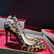 Christain Louboutin So Kate Heels Leopard Printed 8537 - 4