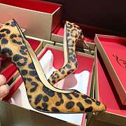Christain Louboutin So Kate Heels Leopard Printed 8537 - 5