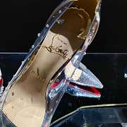 Christain Louboutin So Kate Heels Clear 8541 - 3