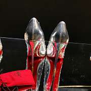 Christain Louboutin So Kate Heels Clear 8541 - 4