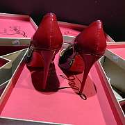 Christain Louboutin So Kate Heels Black And Red 8542 - 3