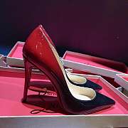Christain Louboutin So Kate Heels Black And Red 8542 - 5