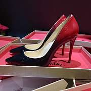 Christain Louboutin So Kate Heels Black And Red 8542 - 6