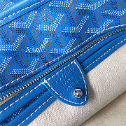 Goyard Shopping 30 Zipper Dark Blue Bag 8547 - 6