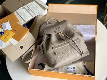 Louis Vuitton Montsouris PM Tan 33 Backpack M45410 