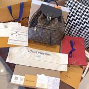 Louis Vuitton Montsouris PM Black Monogram 33 Backpack M45515 - 4