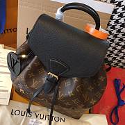 Louis Vuitton Montsouris PM Black Monogram 33 Backpack M45515 - 2