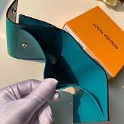 LV Discovery Compact Wallet Teal M30773 - 3