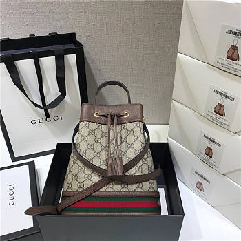Gucci Ophidia GG 25 small bucket bag