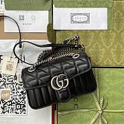 Gucci GG Marmont 20 Black Lambskin 8582 - 1