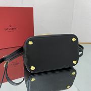 Valentino Supervee 20 Top Handle Bag Black - 2