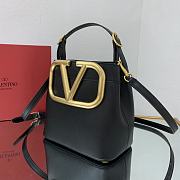 Valentino Supervee 20 Top Handle Bag Black - 3